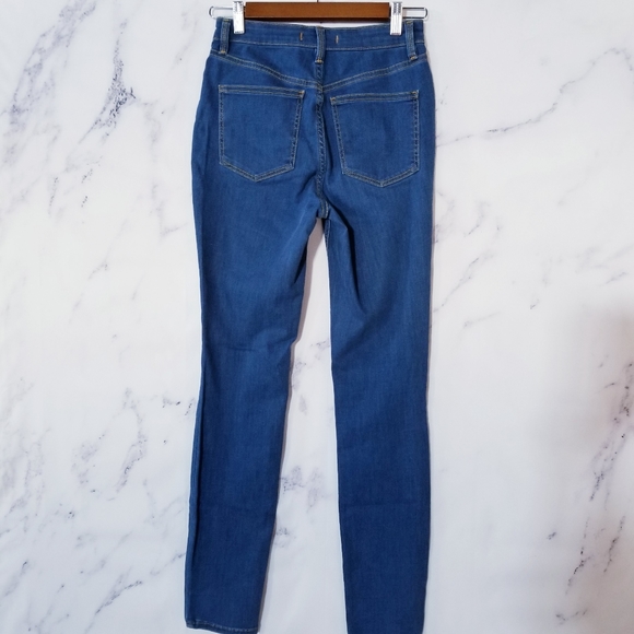 FREE PEOPLE High-Rise Skinny Distressed Jeans - Picture 6 of 13